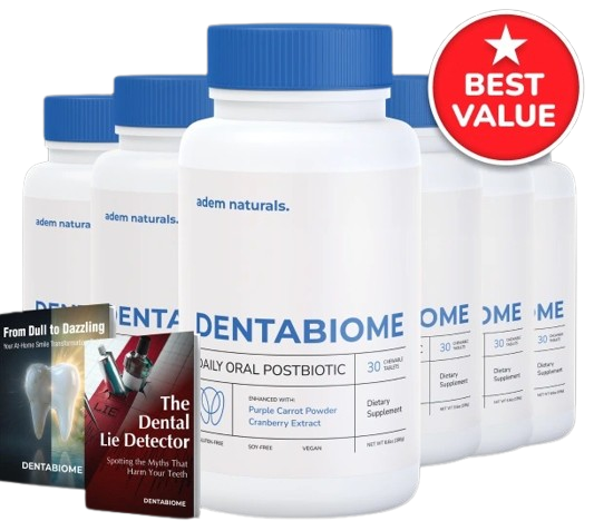 DentaBiome 6 bottle package