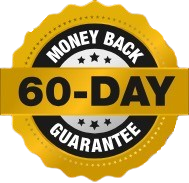 DentaBiome 60 day money back guarantee badge